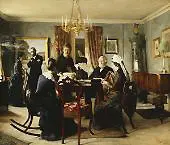 Afternoon Tea By Peter Ilsted