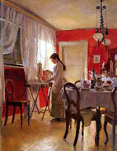 The Dining Room By Peter Ilsted