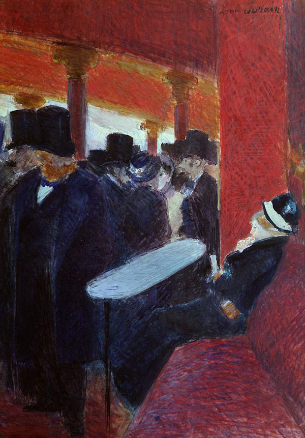 At the Folies Bergeres by Jean-louis Forain | Oil Painting Reproduction