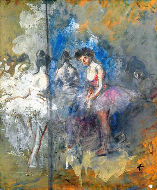 Backstage Dancers 1905 by Jean-louis Forain | Oil Painting Reproduction