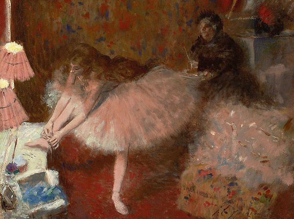 Dancer in Her Dressing Room 1890 | Oil Painting Reproduction