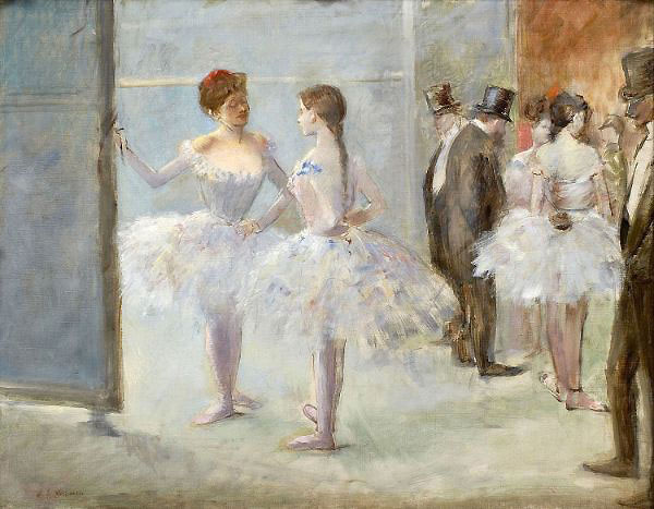 Dancers in the Wings at the Opera | Oil Painting Reproduction