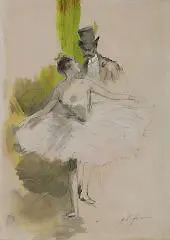 In the wings By Jean-louis Forain