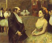 In the Wings 1899 By Jean-louis Forain