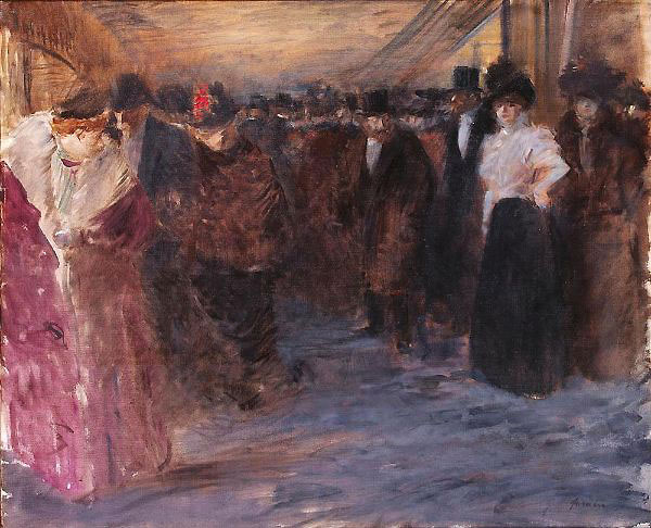 Music Hall by Jean-louis Forain | Oil Painting Reproduction