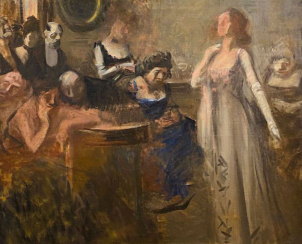 Recital by Jean-louis Forain | Oil Painting Reproduction