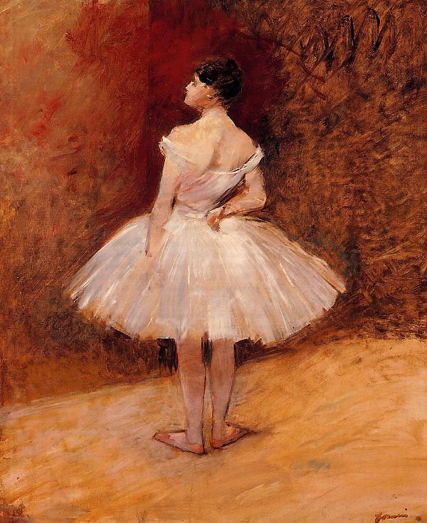 Standing Dancer by Jean-louis Forain | Oil Painting Reproduction