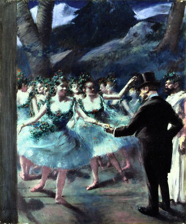 The Ballet by Jean-louis Forain | Oil Painting Reproduction