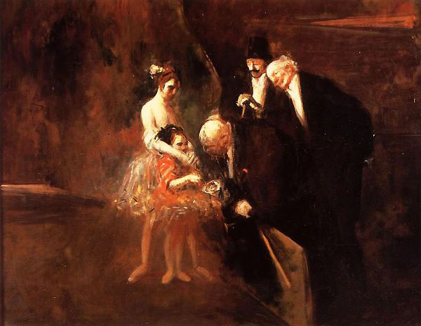 The Dancers 1925 by Jean-louis Forain | Oil Painting Reproduction