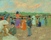 The Races at Longchamp 1891 By Jean-louis Forain