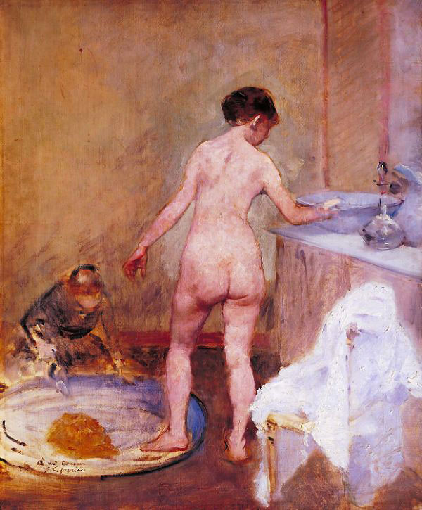 The Tub 1886 by Jean-louis Forain | Oil Painting Reproduction