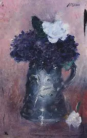 Violets By Jean-louis Forain