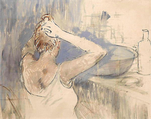 Woman Washing her Hair by Jean-louis Forain | Oil Painting Reproduction
