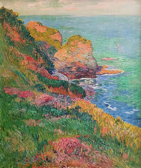 Henry Moret Reproduction Oil Paintings On Canvas - Reproduction