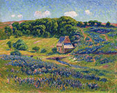 Farm in the Breton Countryside By Henry Moret