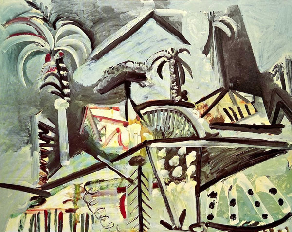 Landscape 1972-2 by Pablo Picasso | Oil Painting Reproduction