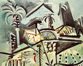 Landscape 1972-2 By Pablo Picasso