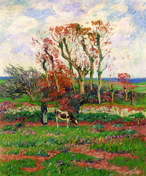 Finestere Autumn 1909 By Henry Moret