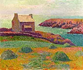House on a Hill 1898 By Henry Moret