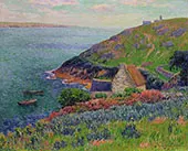 Port Manech 1890 By Henry Moret