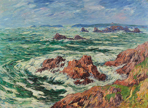 Rocky Point by Henry Moret | Oil Painting Reproduction