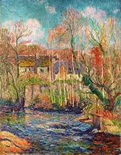 Spring at Pont Aven 1902 By Henry Moret