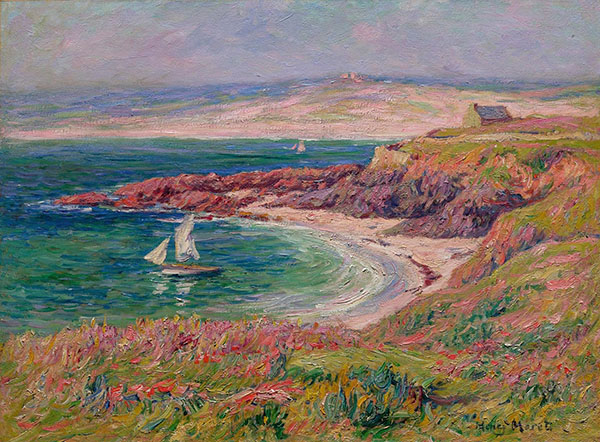 The Bay of Trouville by Henry Moret | Oil Painting Reproduction