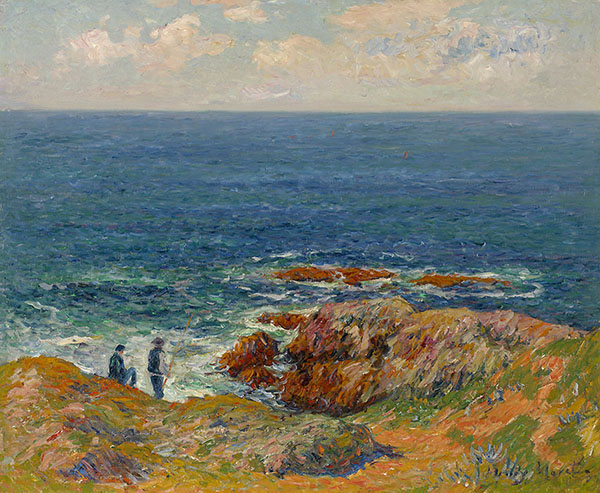 The Brittany Coast 1898 by Henry Moret | Oil Painting Reproduction