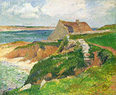 The Island of Raguenez Brittany By Henry Moret
