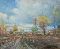 Stormy Day By Edward Emerson Simmons