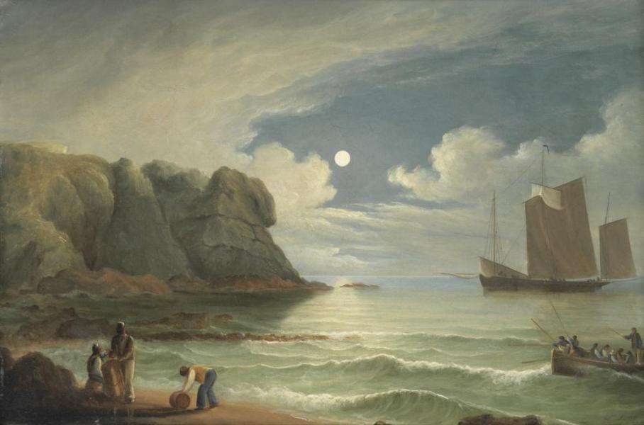 Smugglers Landing by John Lynn | Oil Painting Reproduction