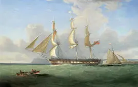 The East Indiaman Madagascar By John Lynn