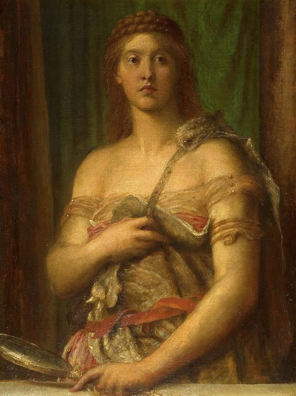 A Roman Lady by George Frederic Watts | Oil Painting Reproduction