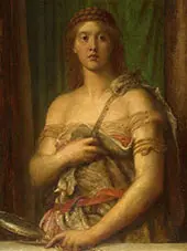 A Roman Lady By George Frederic Watts