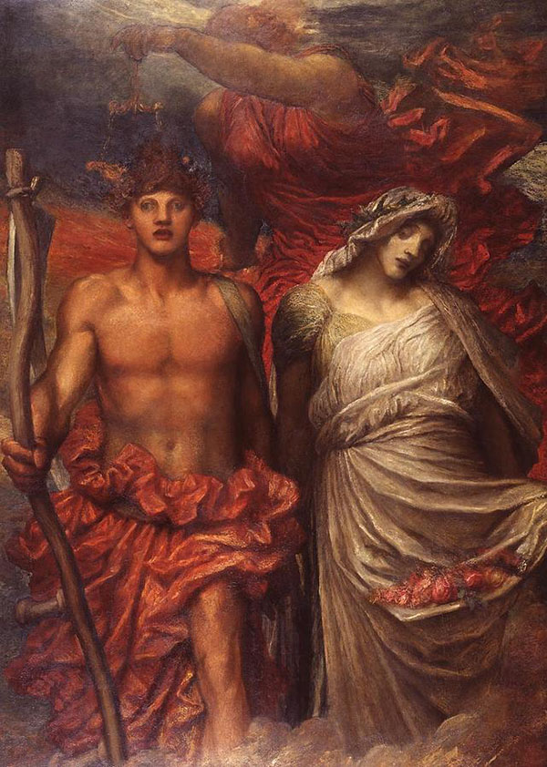 Death and Judgement by George Frederic Watts | Oil Painting Reproduction