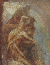 Fire Study for The Carlton House Terrace Fresco By George Frederic Watts