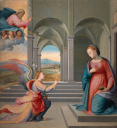 The Annunciation By Fra Paolino da Pistoia