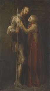 Knight and Maiden By George Frederic Watts