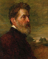 Portrait of Major General Talbo By George Frederic Watts