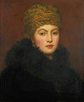 Portrait of Mrs.Fitzmaurice By George Frederic Watts