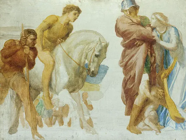 Study for Coriolanus By George Frederic Watts