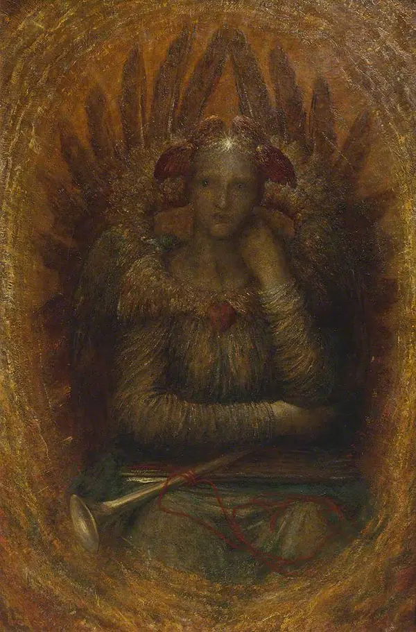 The Dweller in The Innermost By George Frederic Watts