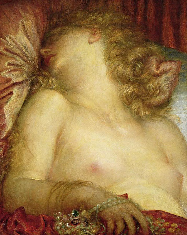 The Wife of Plutus by George Frederic Watts | Oil Painting Reproduction
