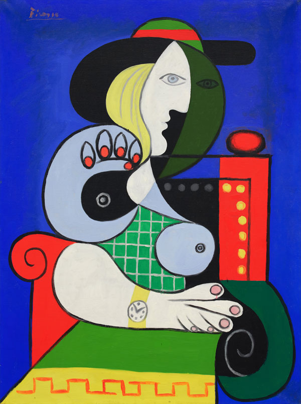 Femme A La Montre by Pablo Picasso | Oil Painting Reproduction