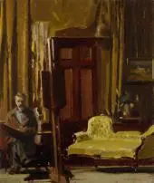 Interior c1943 By Max Meldrum