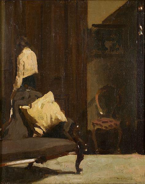 Interior by Max Meldrum | Oil Painting Reproduction