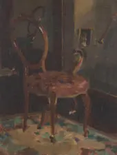 Interior with Chair 1935 By Max Meldrum