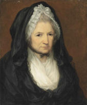 A Lady Dressed In Black By Angelica Kauffman