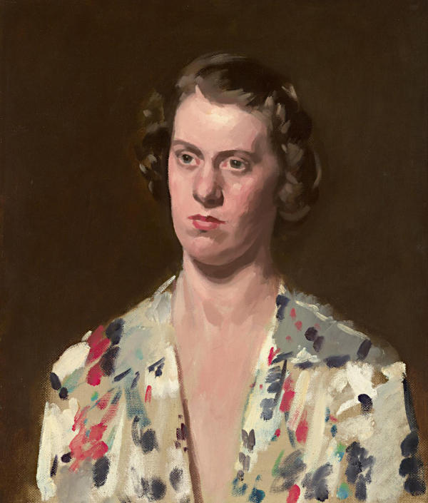 Mrs Oscar Mendelsohn 1942 by Max Meldrum | Oil Painting Reproduction
