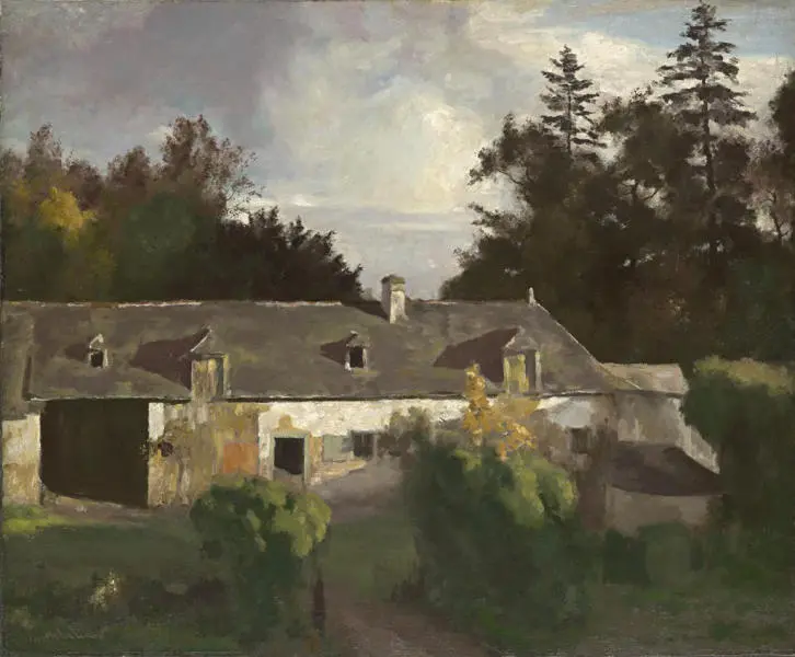 Picherit's Farm c1910 By Max Meldrum